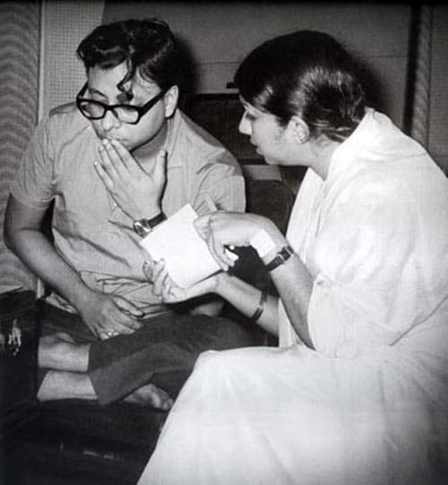 Lata with Rahul Dev Burman