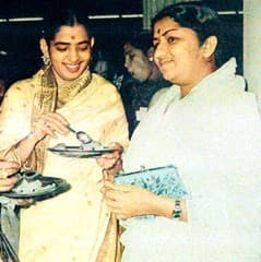 Lata with P. Susheela